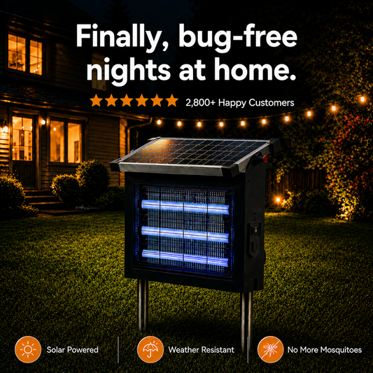 SolarZap™ Solar Bug Zapper