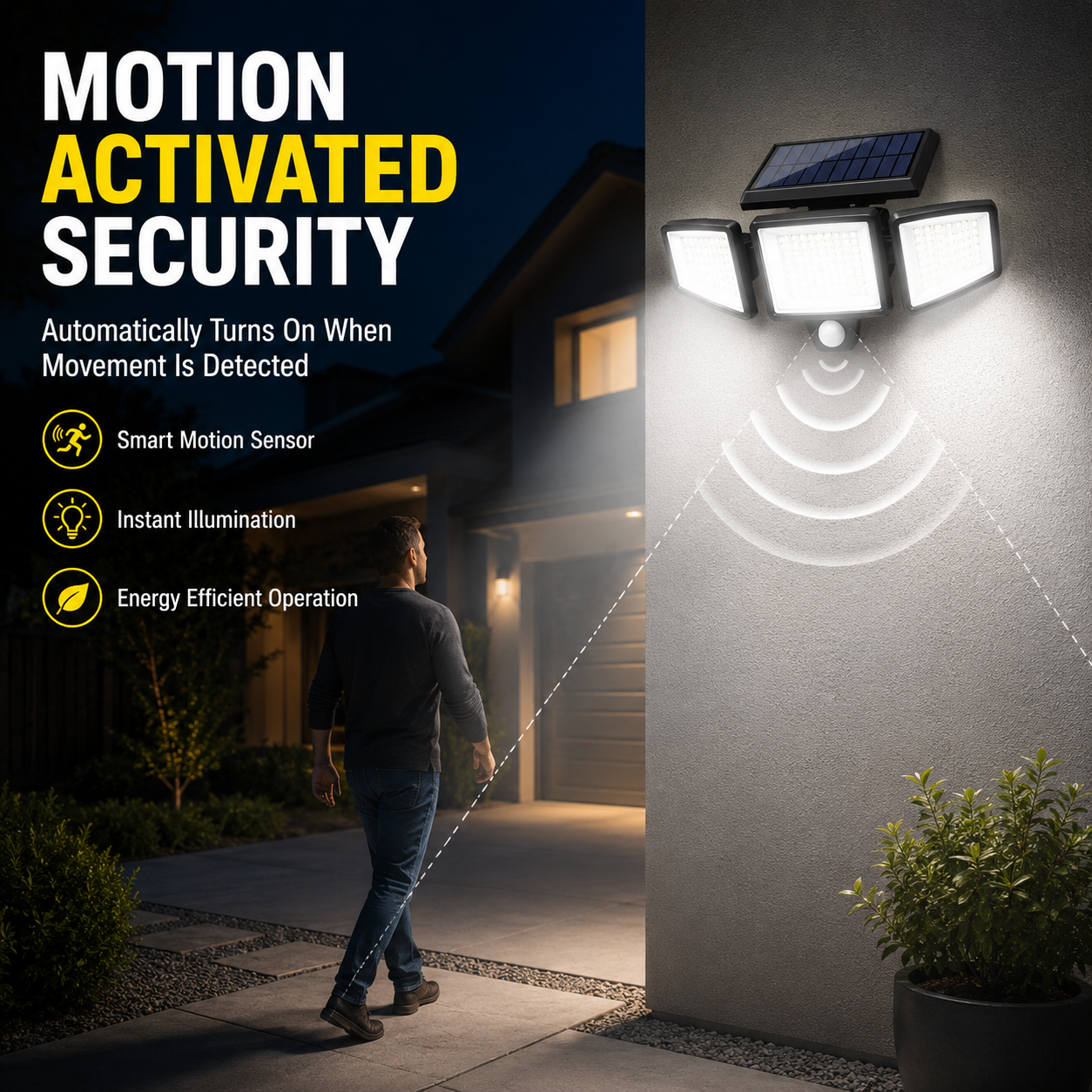 NightGuard™ Solar Flood Light